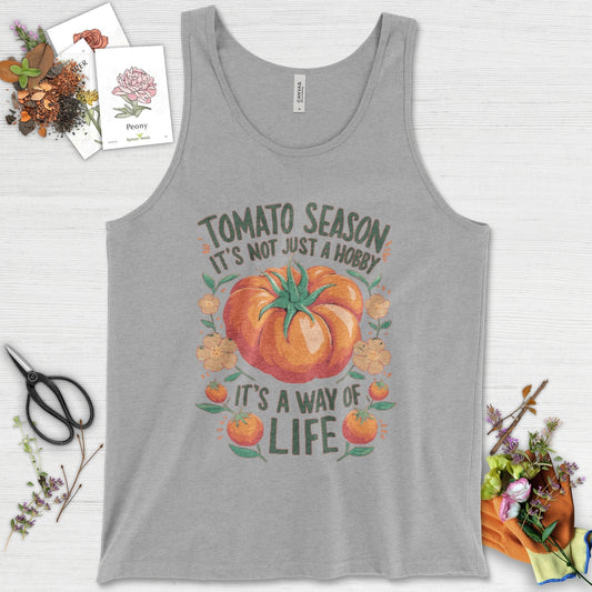 Tomato Season Way of Life Tank Top Athletic Heather / XS Physical Item