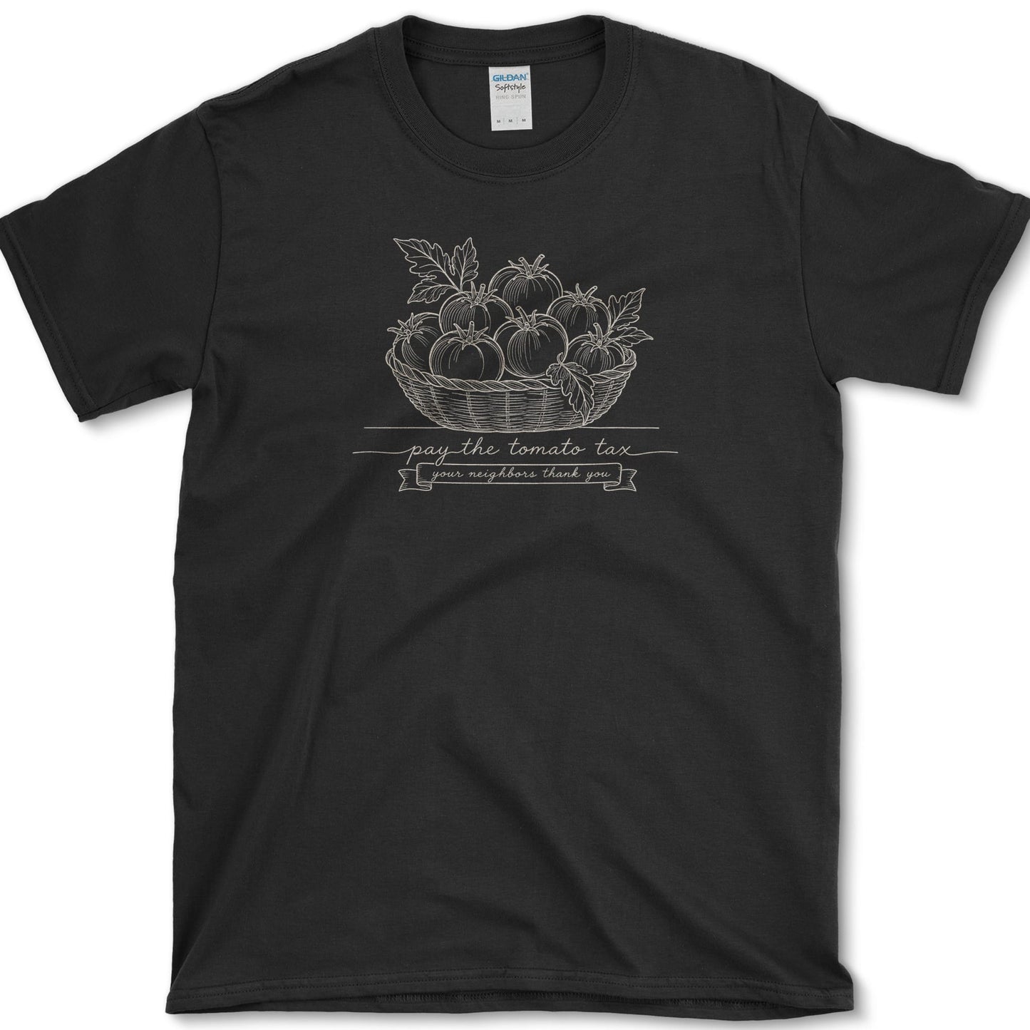 Tomato Tax T-Shirt S / Black Essential Tees