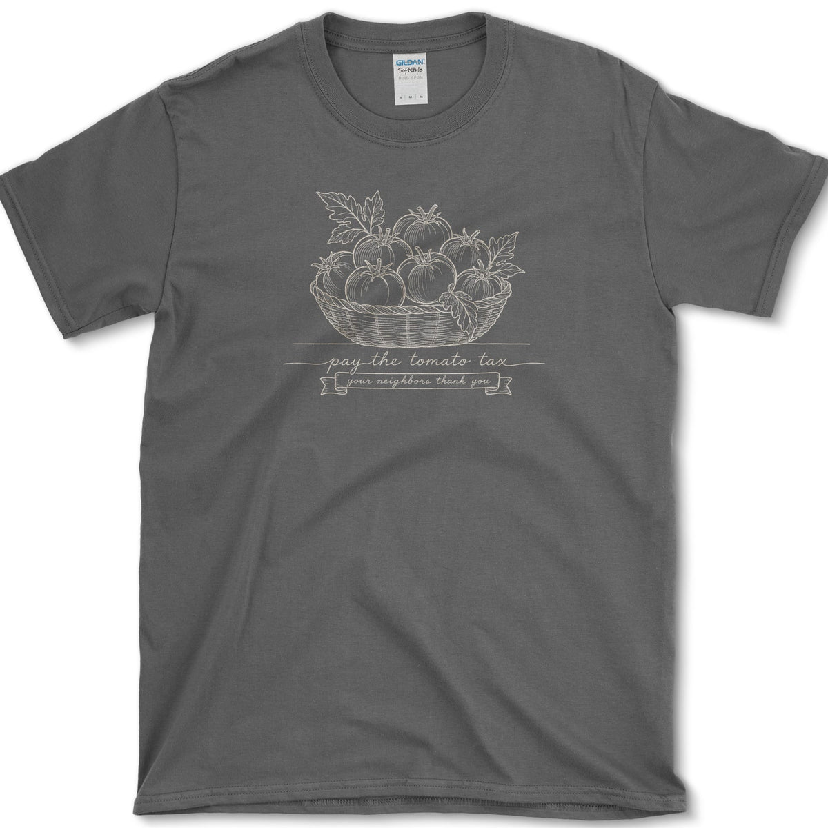 Tomato Tax T-Shirt S / Dark Heather Essential Tees