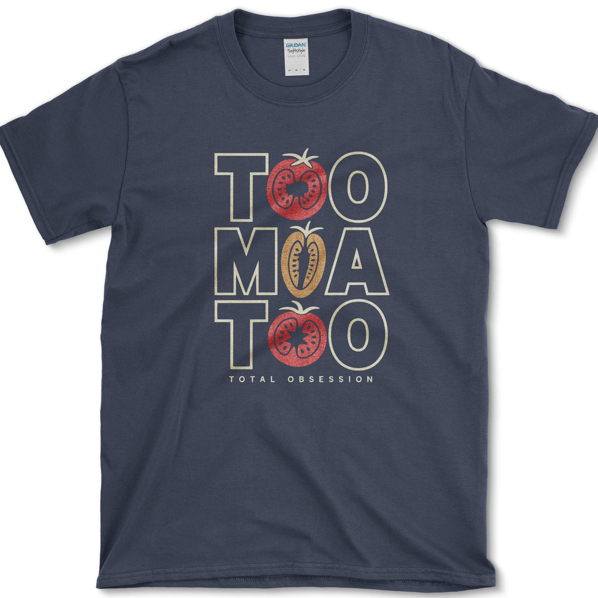 Tomato Total Obsession T-Shirt S / Navy Essential Tees