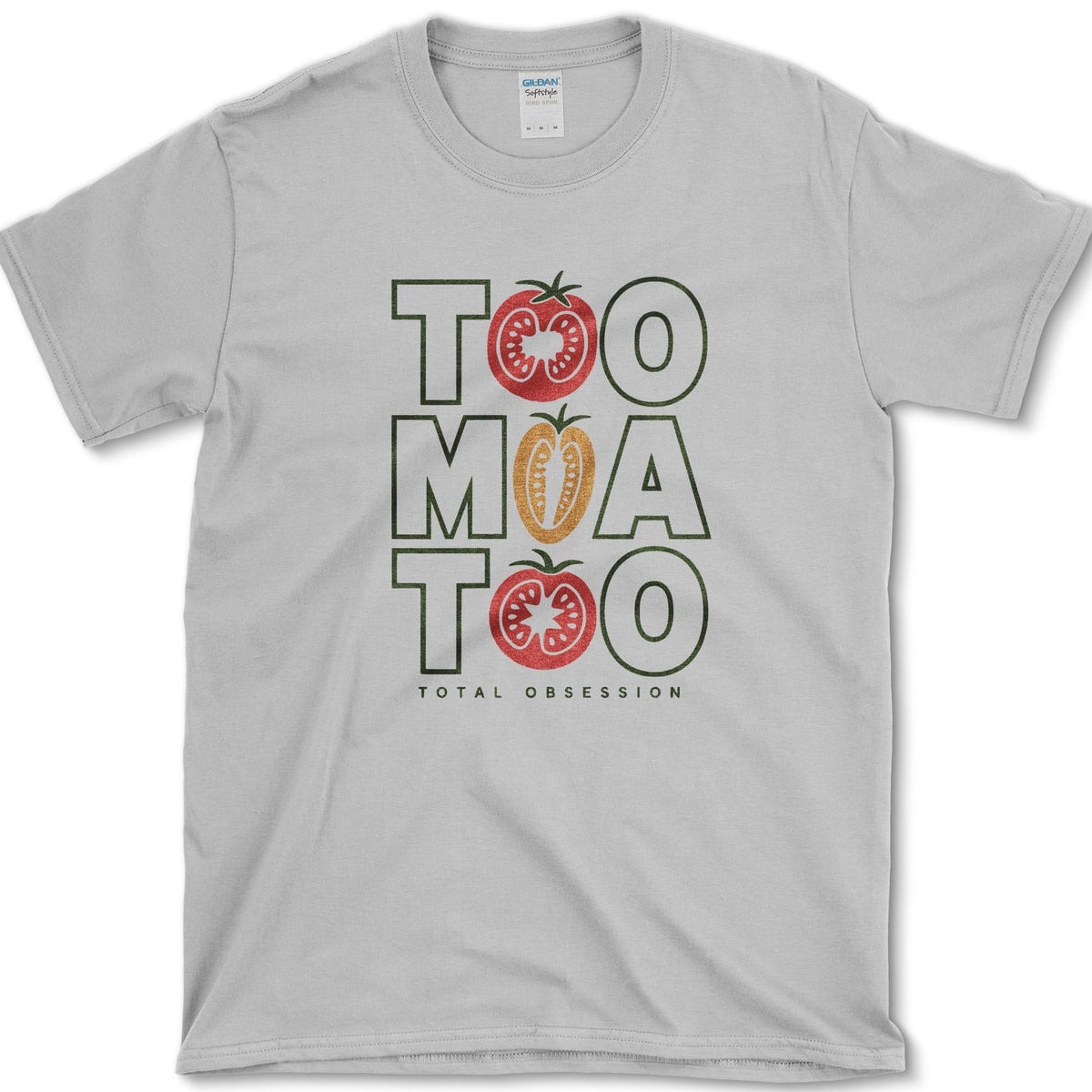 Tomato Total Obsession T-Shirt S / Sport Grey Essential Tees