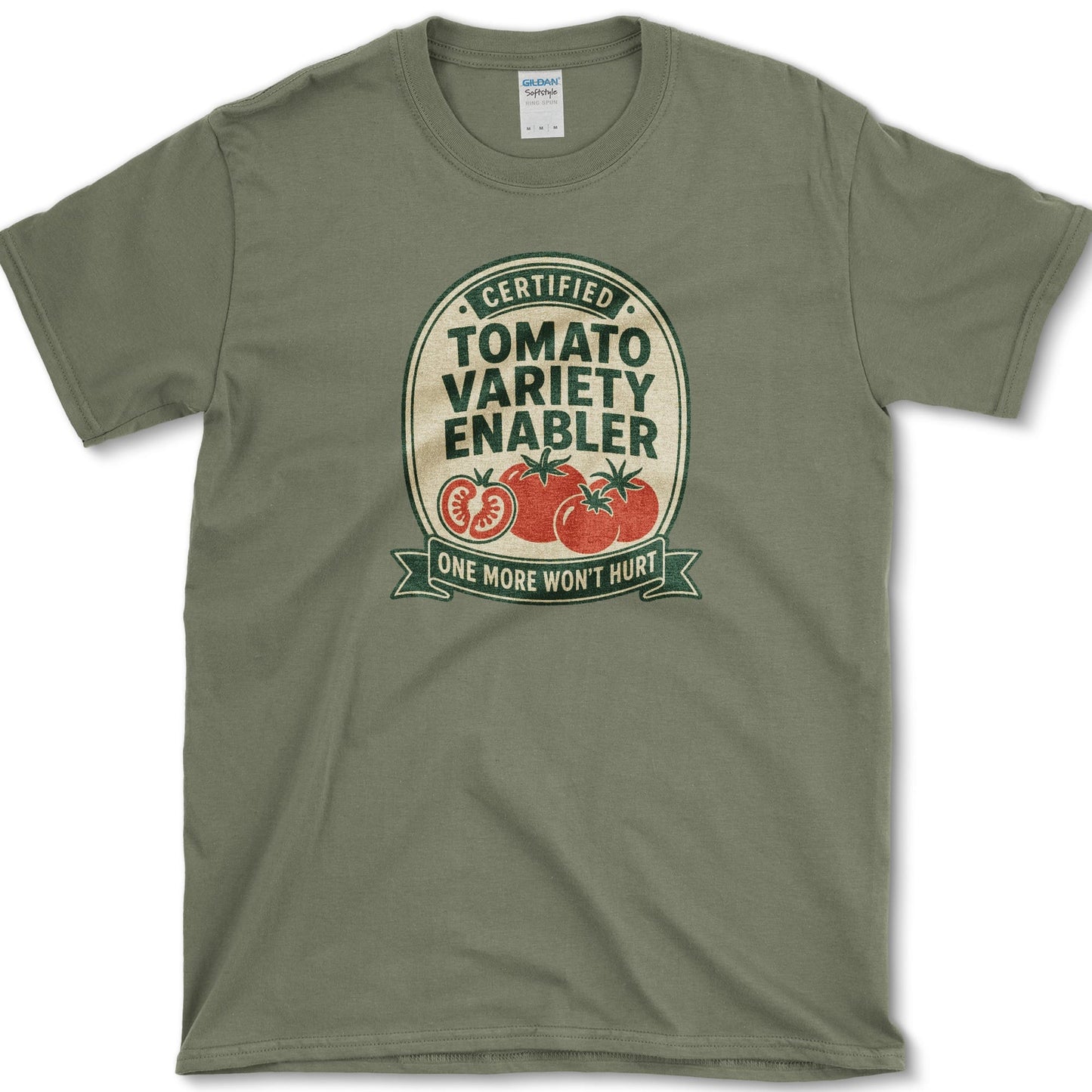 Tomato Variety Enabler T-Shirt Military Green / S Essential Tees