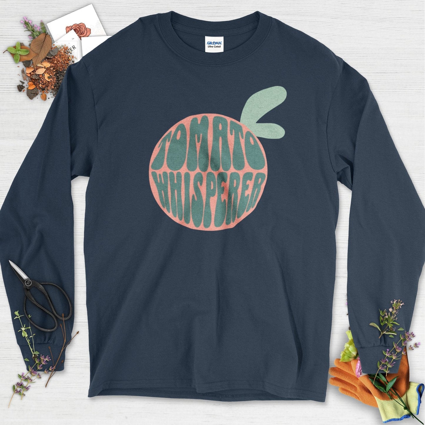 Tomato Whisperer Long Sleeve Navy / S Physical Item