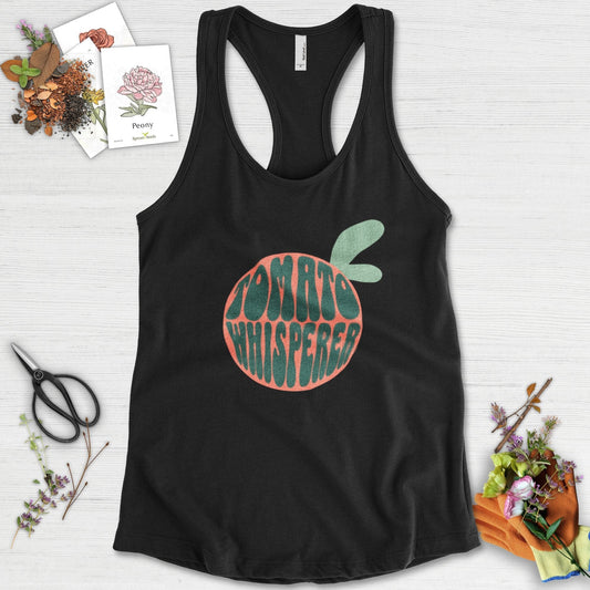 Tomato Whisperer Racerback XS / Black Physical Item
