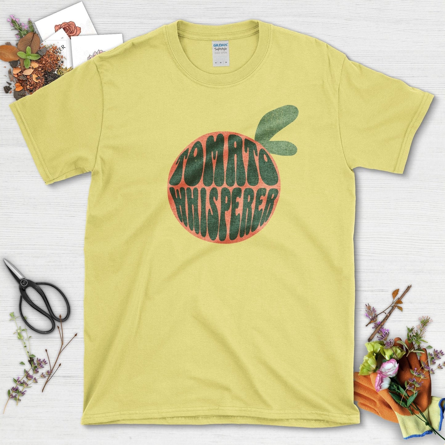 Tomato Whisperer T-Shirt Cornsilk / S T-Shirt