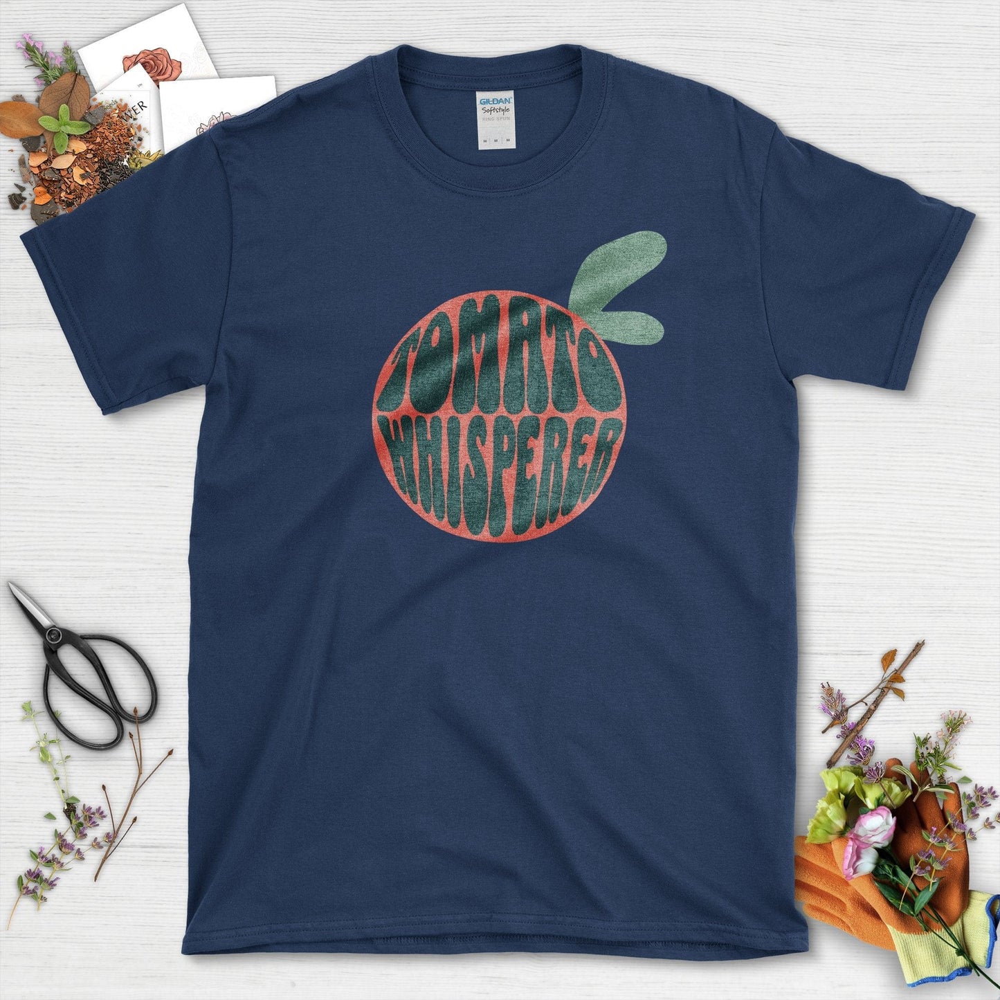 Tomato Whisperer T-Shirt Navy / S T-Shirt