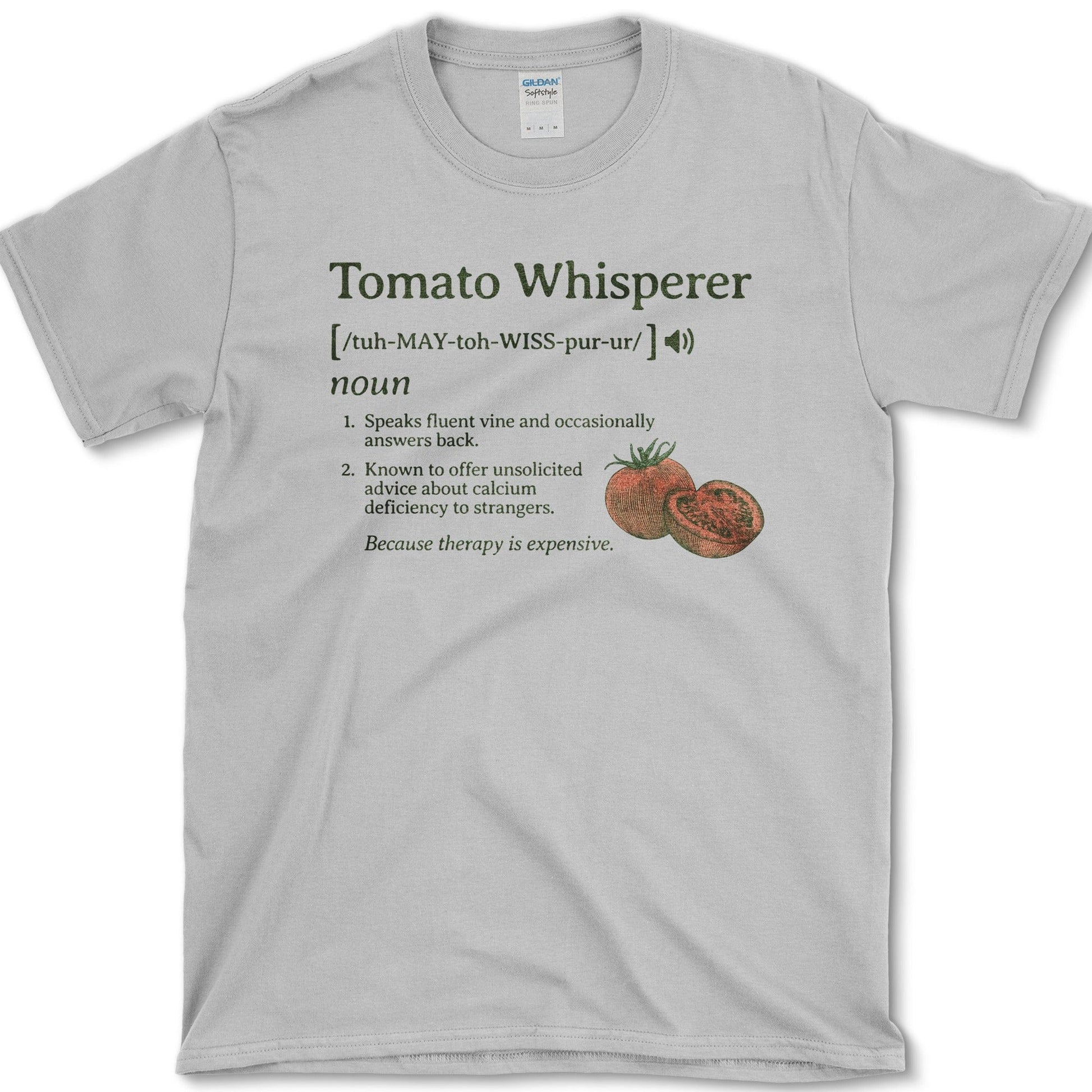 Tomato Whisperer T-Shirt Sport Grey / S Physical Item