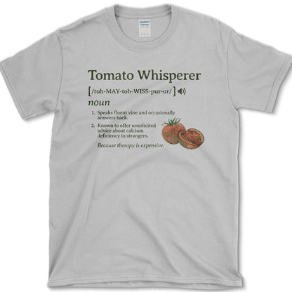 Tomato Whisperer T-Shirt Sport Grey / S Physical Item