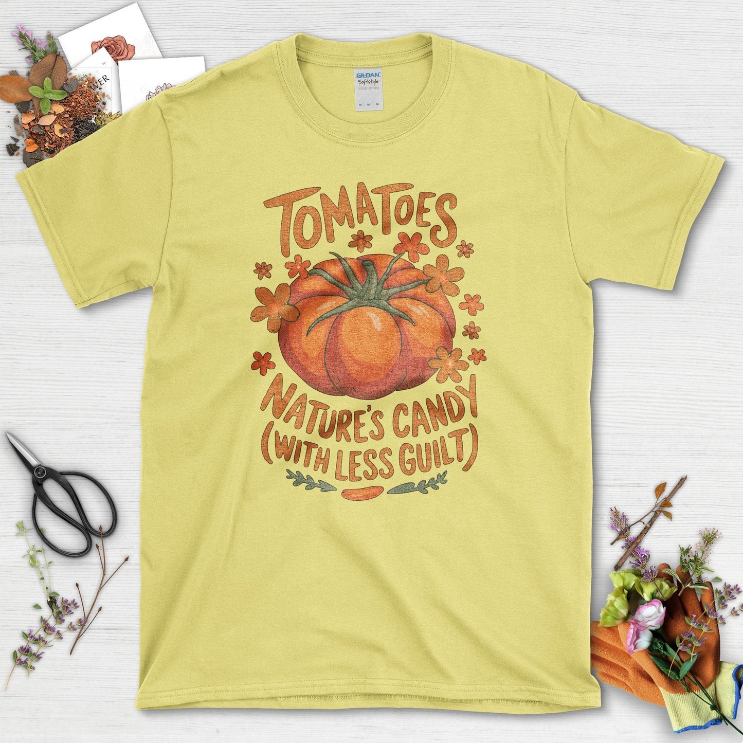 Tomatoes Natures Candy T-Shirt Cornsilk / S T-Shirt