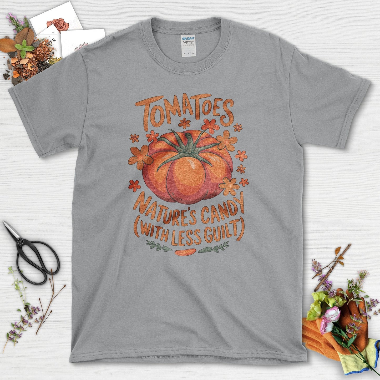 Tomatoes Natures Candy T-Shirt Sport Grey / S T-Shirt