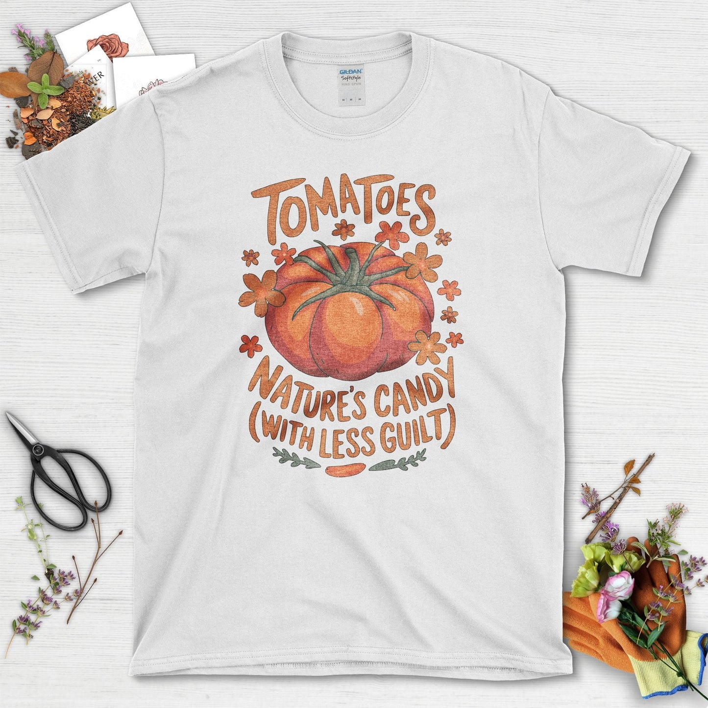 Tomatoes Natures Candy T-Shirt White / S T-Shirt