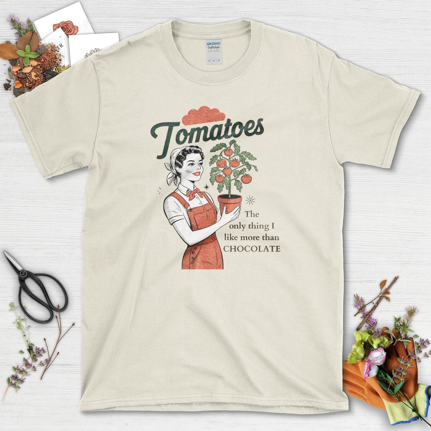 Tomatoes Only Thing Better T-Shirt Natural / S T-Shirt