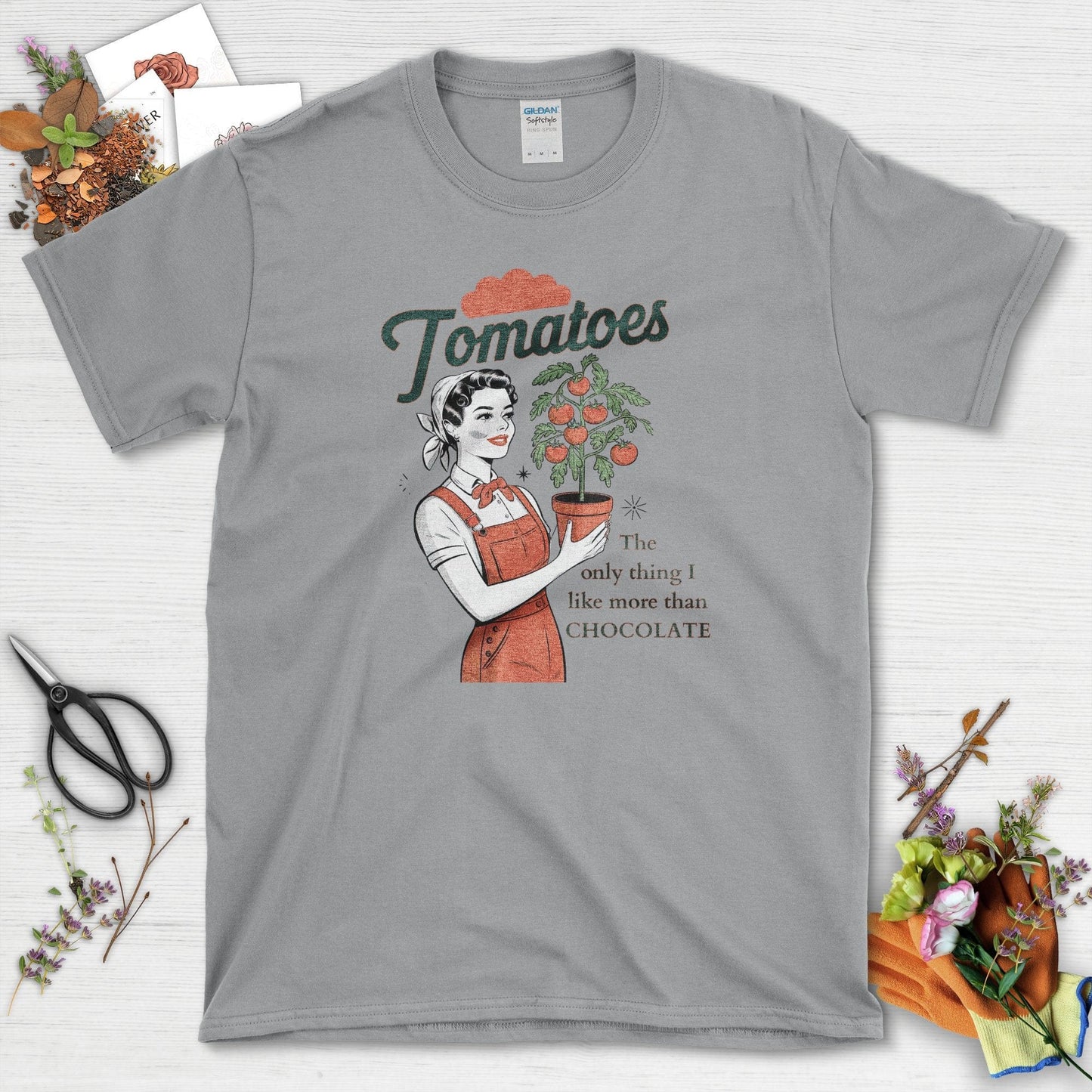 Tomatoes Only Thing Better T-Shirt Sport Grey / S T-Shirt