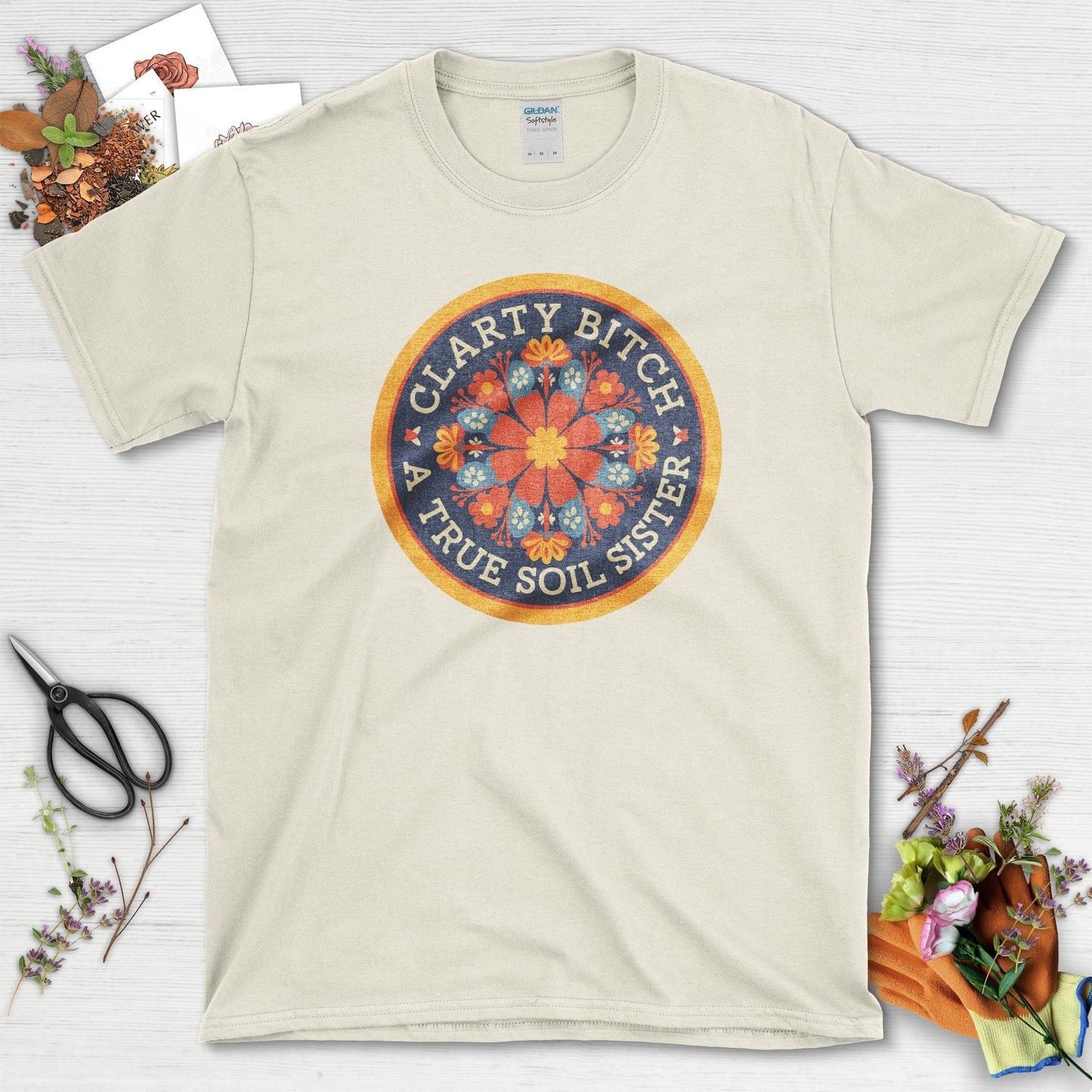 True Soil Sister T-Shirt Natural / S T-Shirt