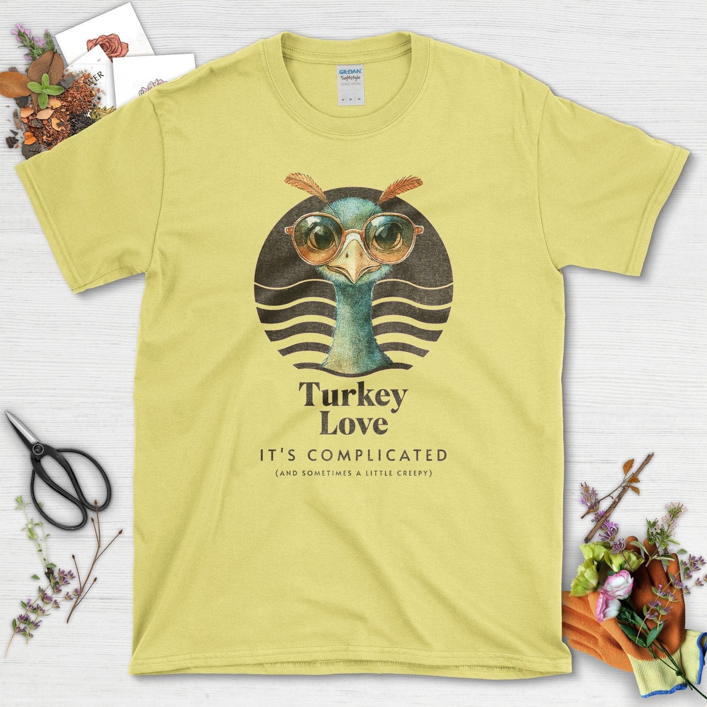 Turkey Love It's Complicated T-Shirt Cornsilk / S T-Shirt