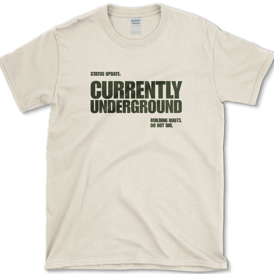 Underground T-Shirt Natural / S Physical Item