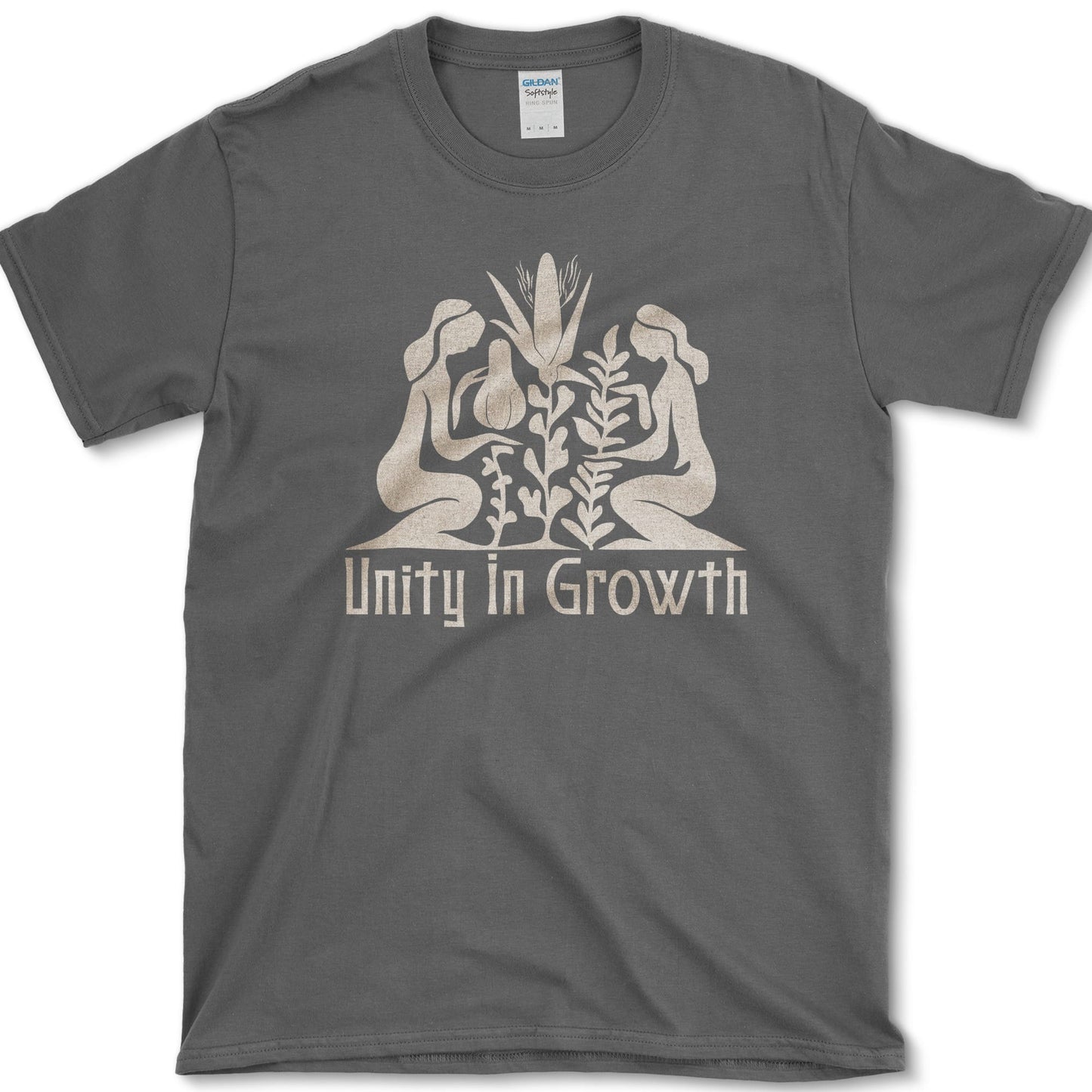 Unity In Growth T-Shirt Dark Heather / S Essential Tees
