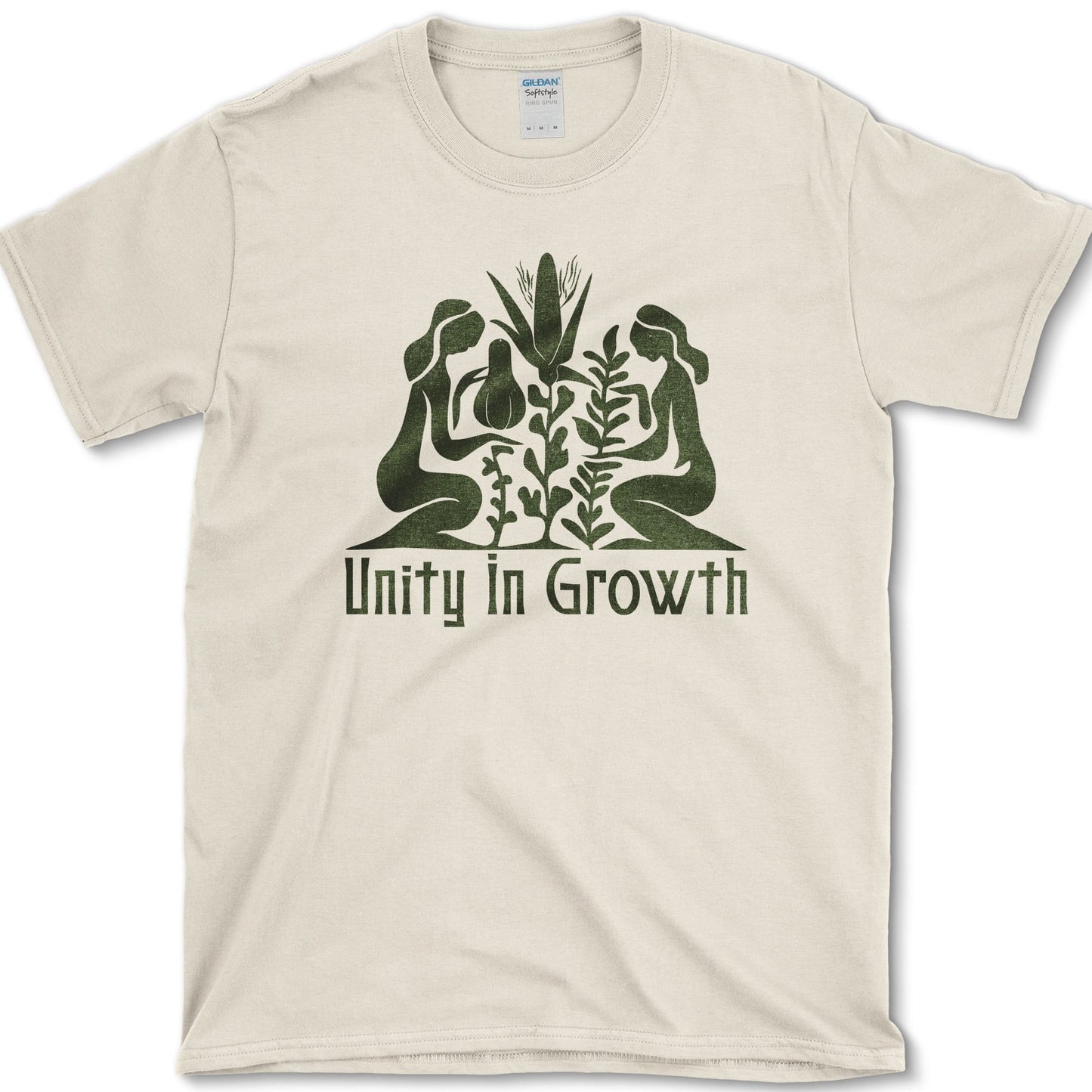 Unity In Growth T-Shirt Natural / S Essential Tees