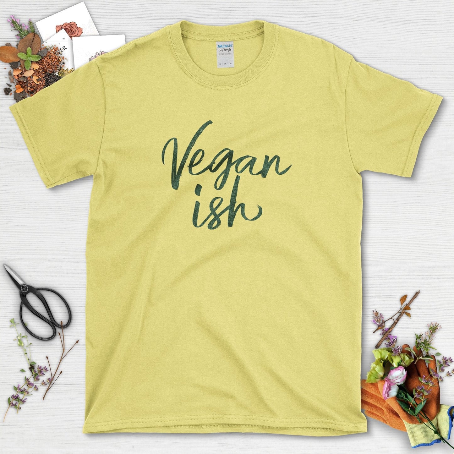 Vegan - ish T-Shirt Cornsilk / S T-Shirt