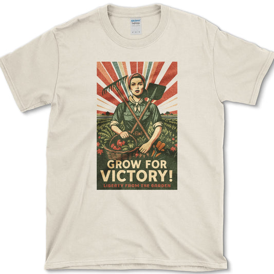 Victory Garden Freedom T-Shirt Natural / S Essential Tees