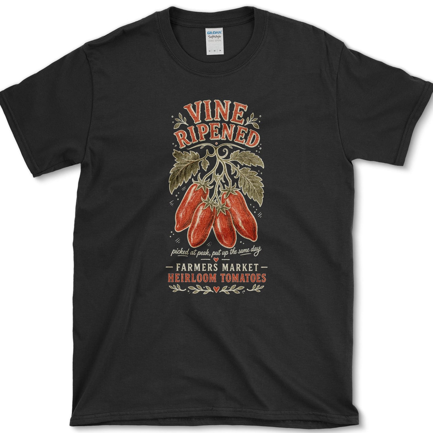 Vine Ripened T-Shirt S / Black Essential Tees