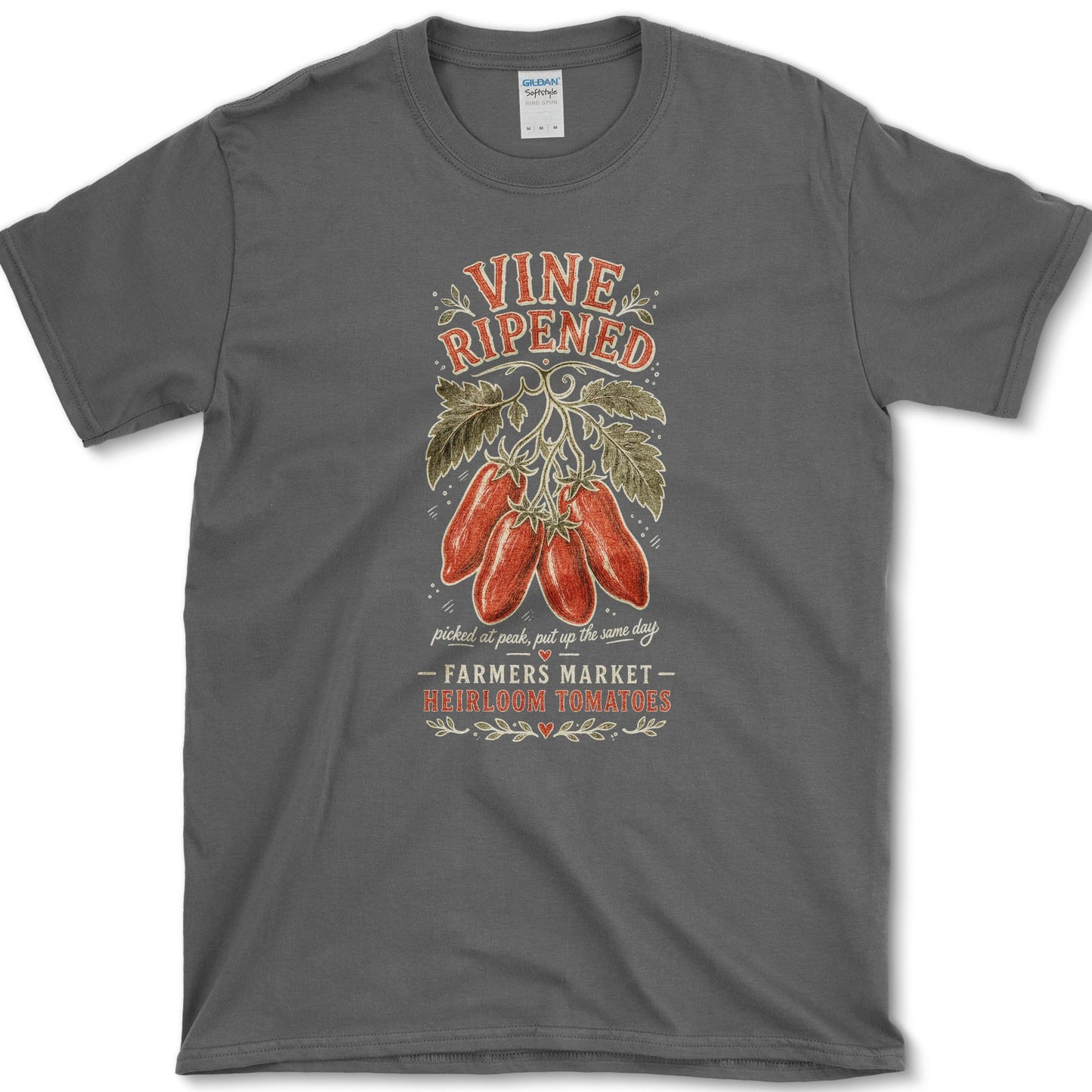 Vine Ripened T-Shirt S / Dark Heather Essential Tees