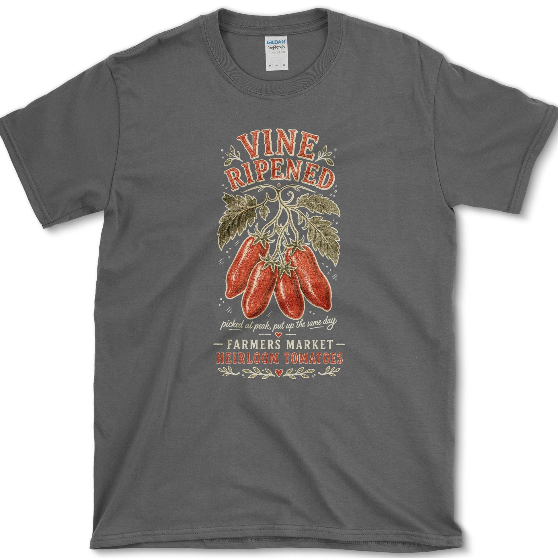 Vine Ripened T-Shirt S / Dark Heather Essential Tees