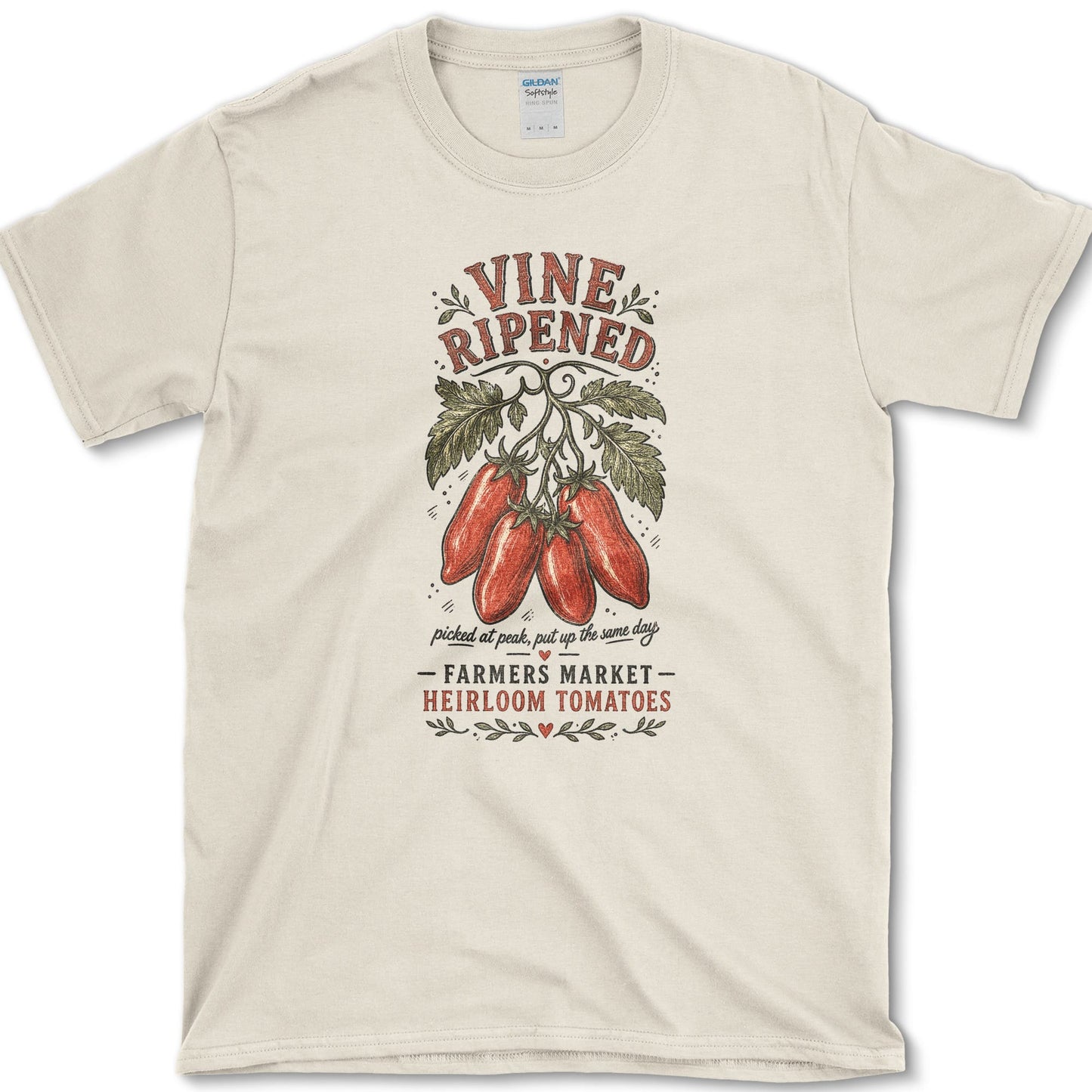 Vine Ripened T-Shirt S / Natural Essential Tees