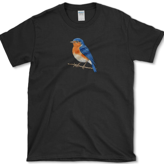 Vintage Bluebird T-Shirt Black / S Essential Tees