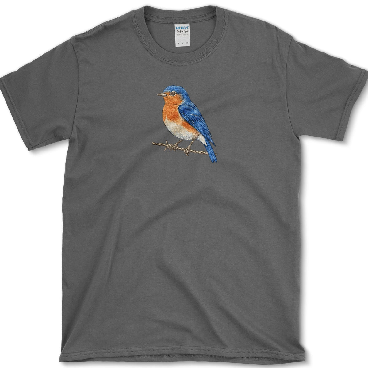 Vintage Bluebird T-Shirt Dark Heather / S Essential Tees