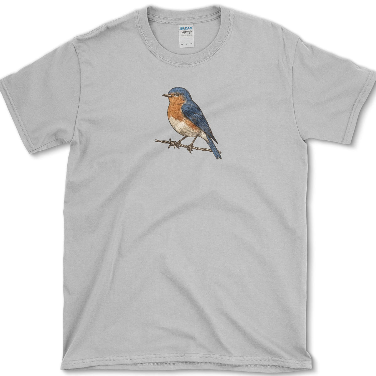 Vintage Bluebird T-Shirt Sport Grey / S Essential Tees