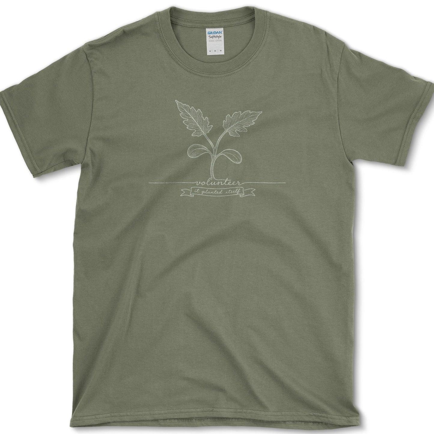 Volunteer Tomato T-Shirt S / Military Green Essential Tees