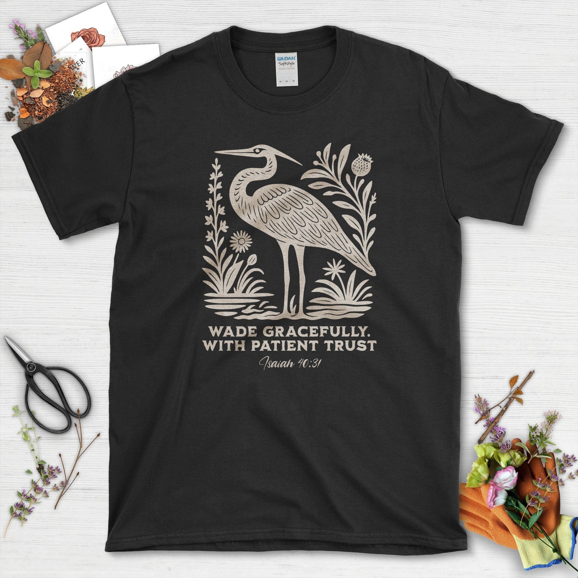 Wade Gracefully T-Shirt Essential Tees / S / Black Physical Item