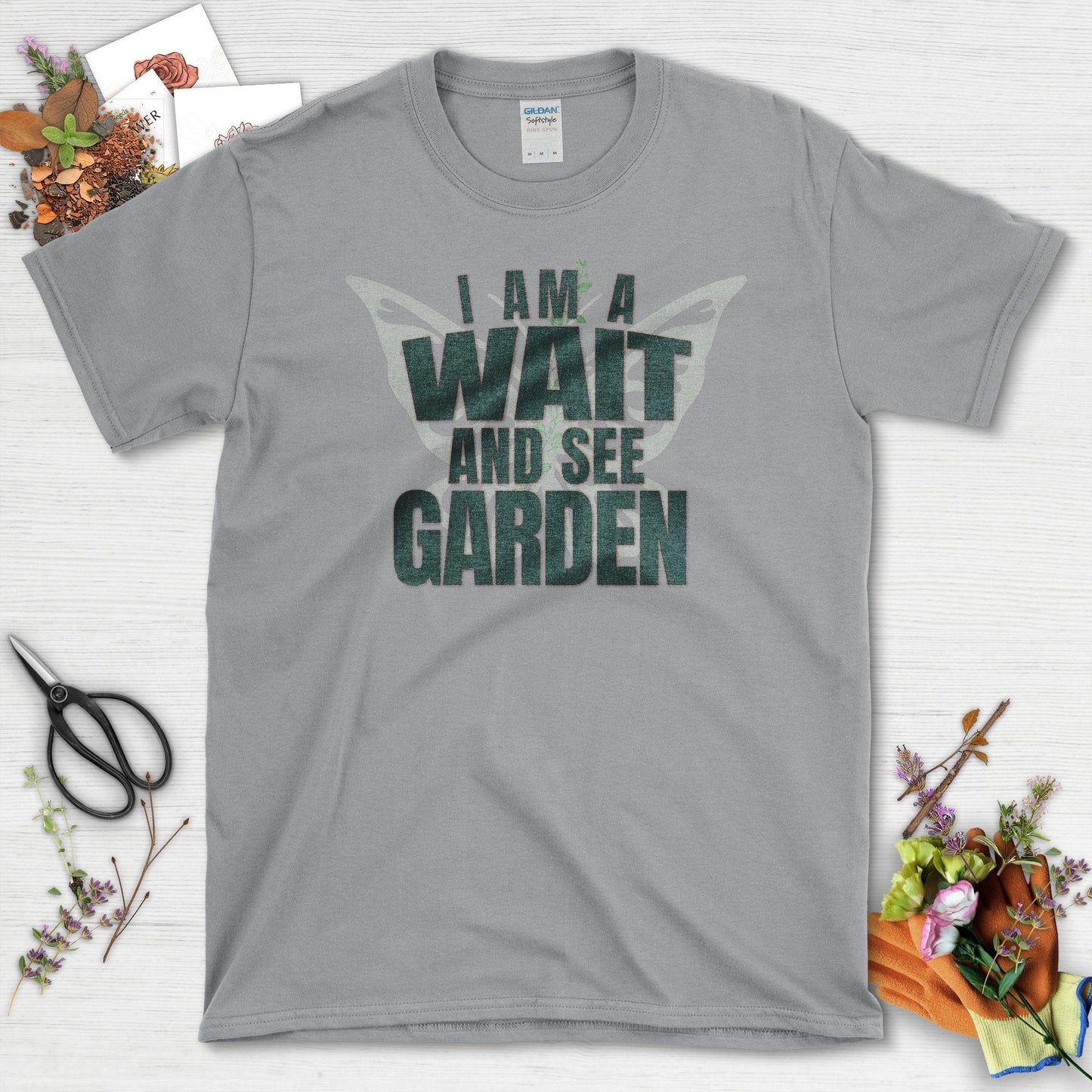 Wait and See Garden T-Shirt Sport Grey / S T-Shirt