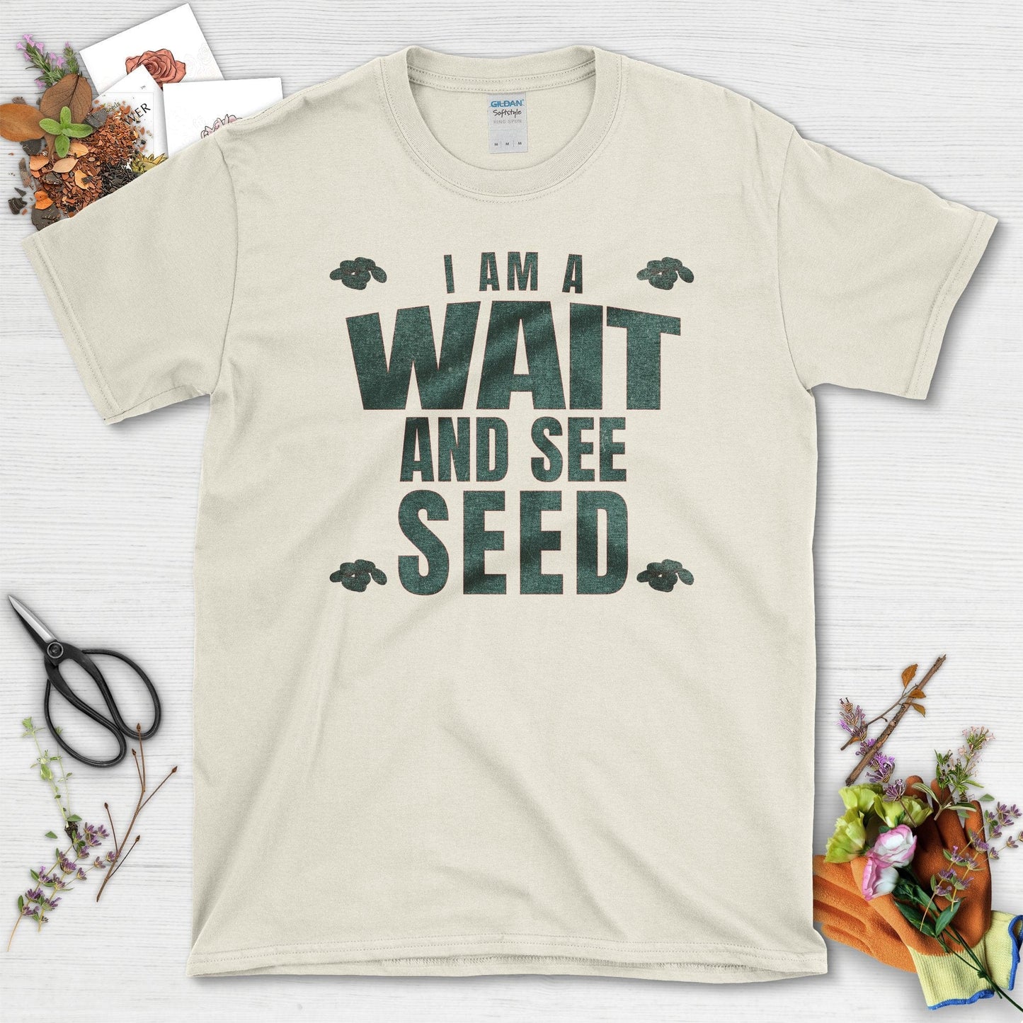 Wait And See Seed T-Shirt Natural / S T-Shirt