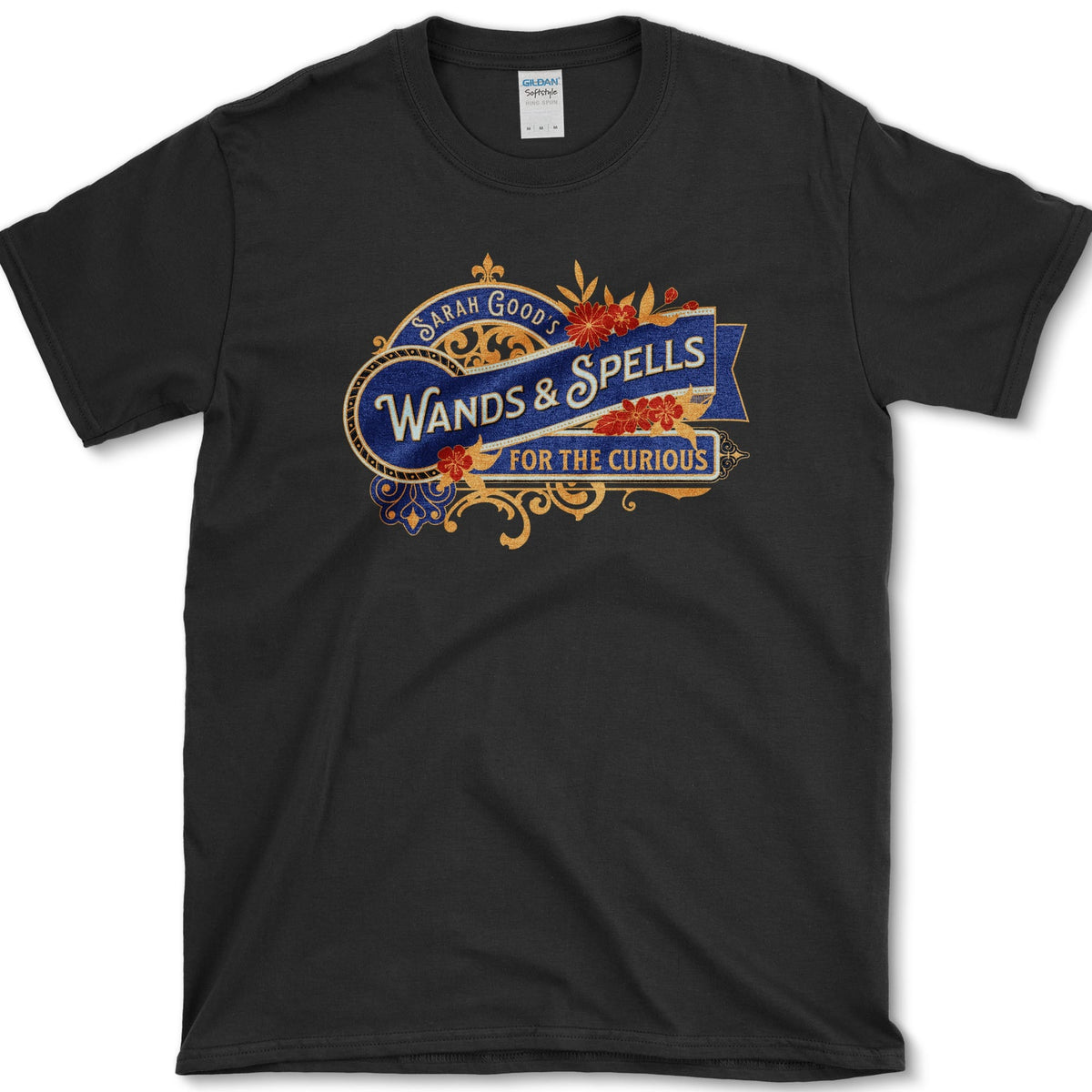 Wands And Spells T-Shirt Black / S Essential Tees