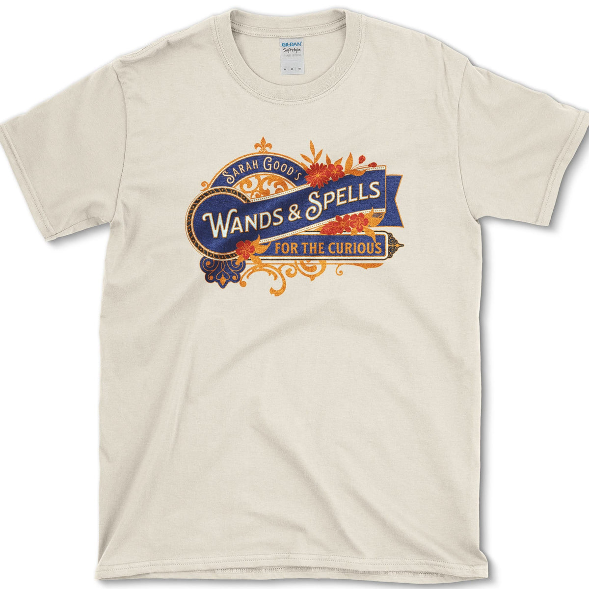 Wands And Spells T-Shirt Natural / S Essential Tees