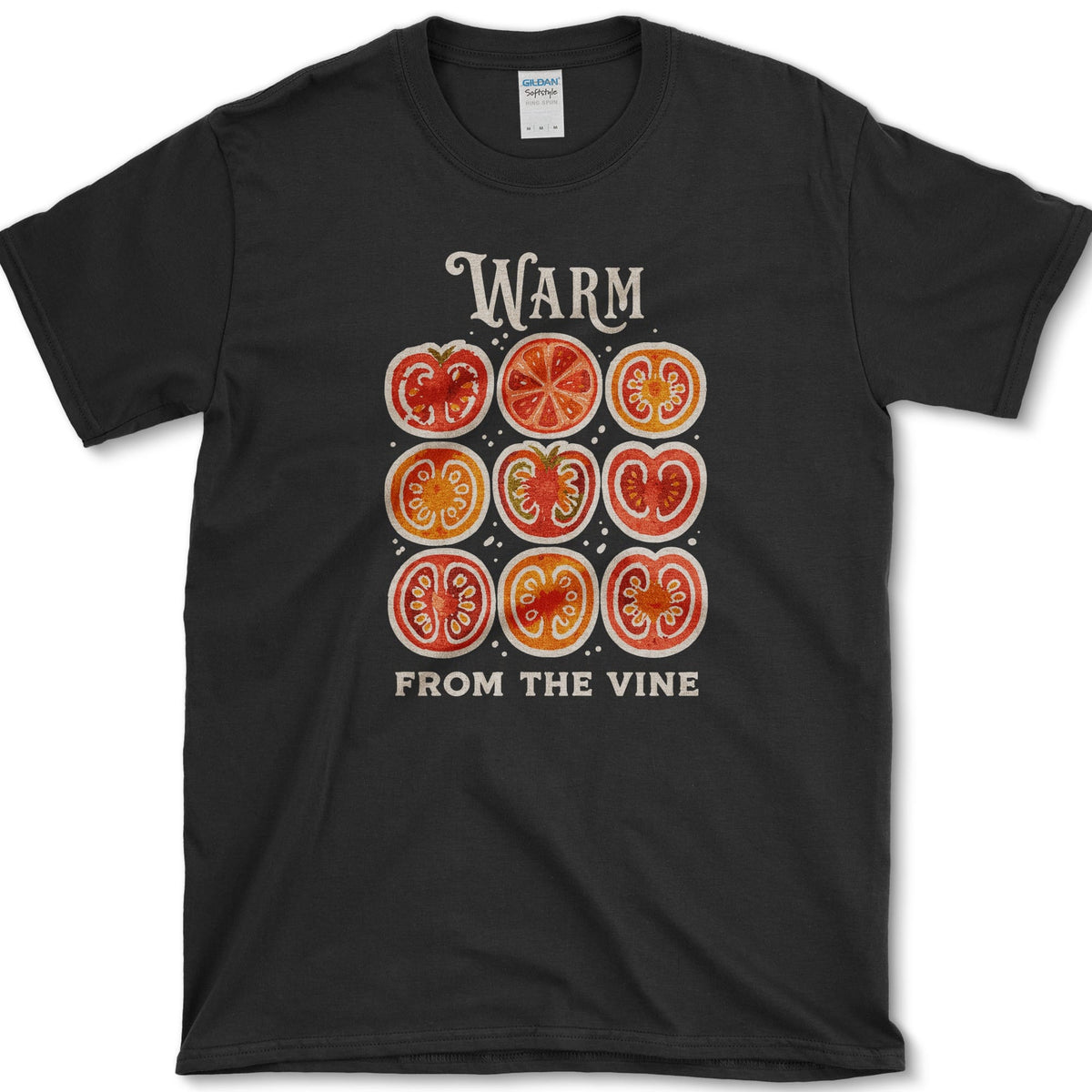 Warm From The Vine T-Shirt S / Black Essential Tees