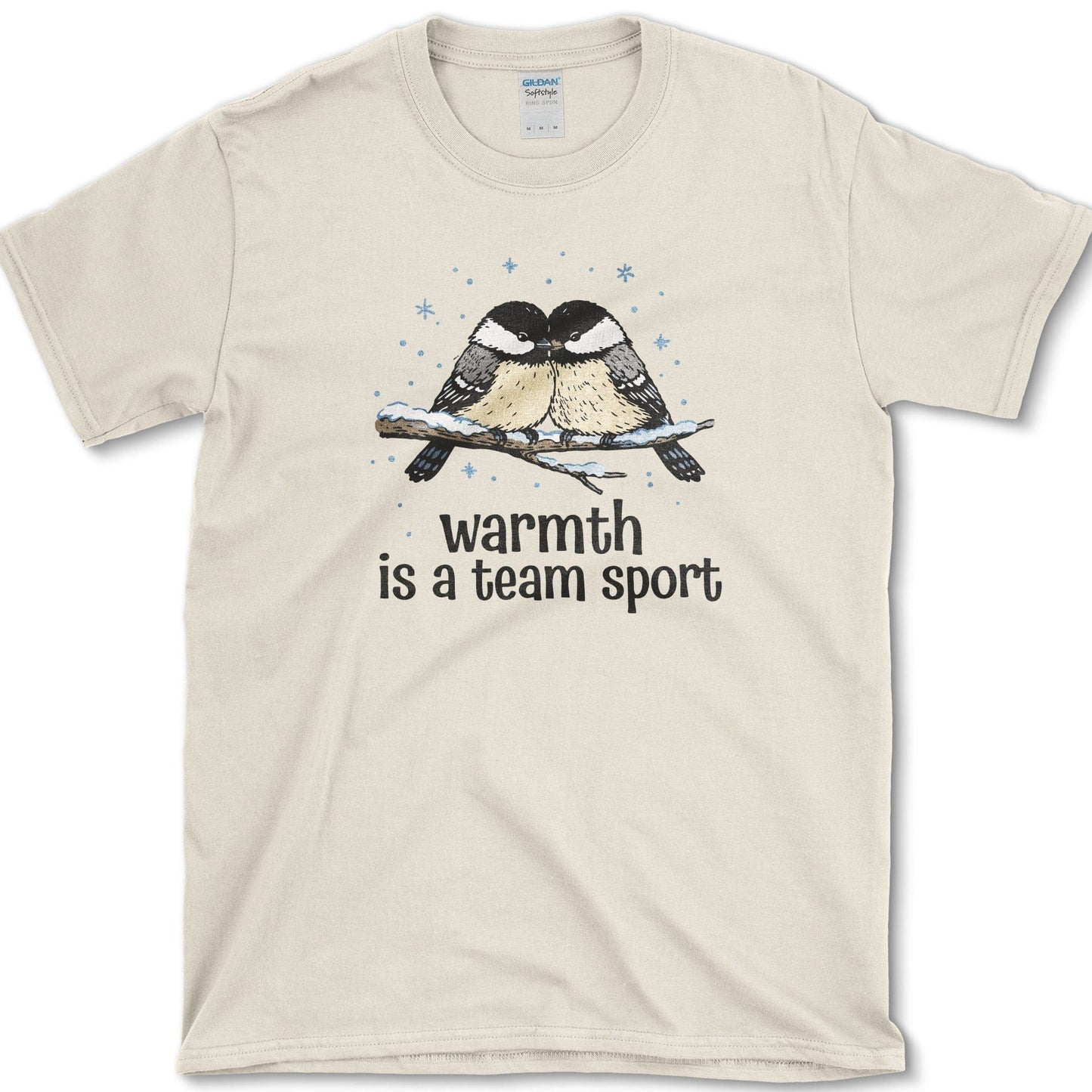 Warmth is Team T-Shirt Essential Tees / S / Natural Physical Item