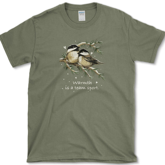Warmth Team Sport T-Shirt Essential Tees / S / Military Green Physical Item