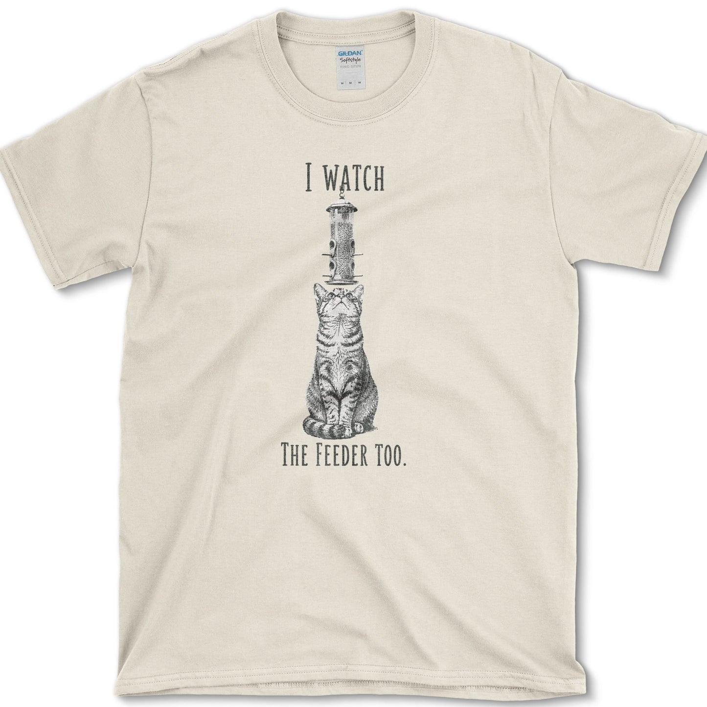 Watch Feeder Too T-Shirt Natural / S Essential Tees