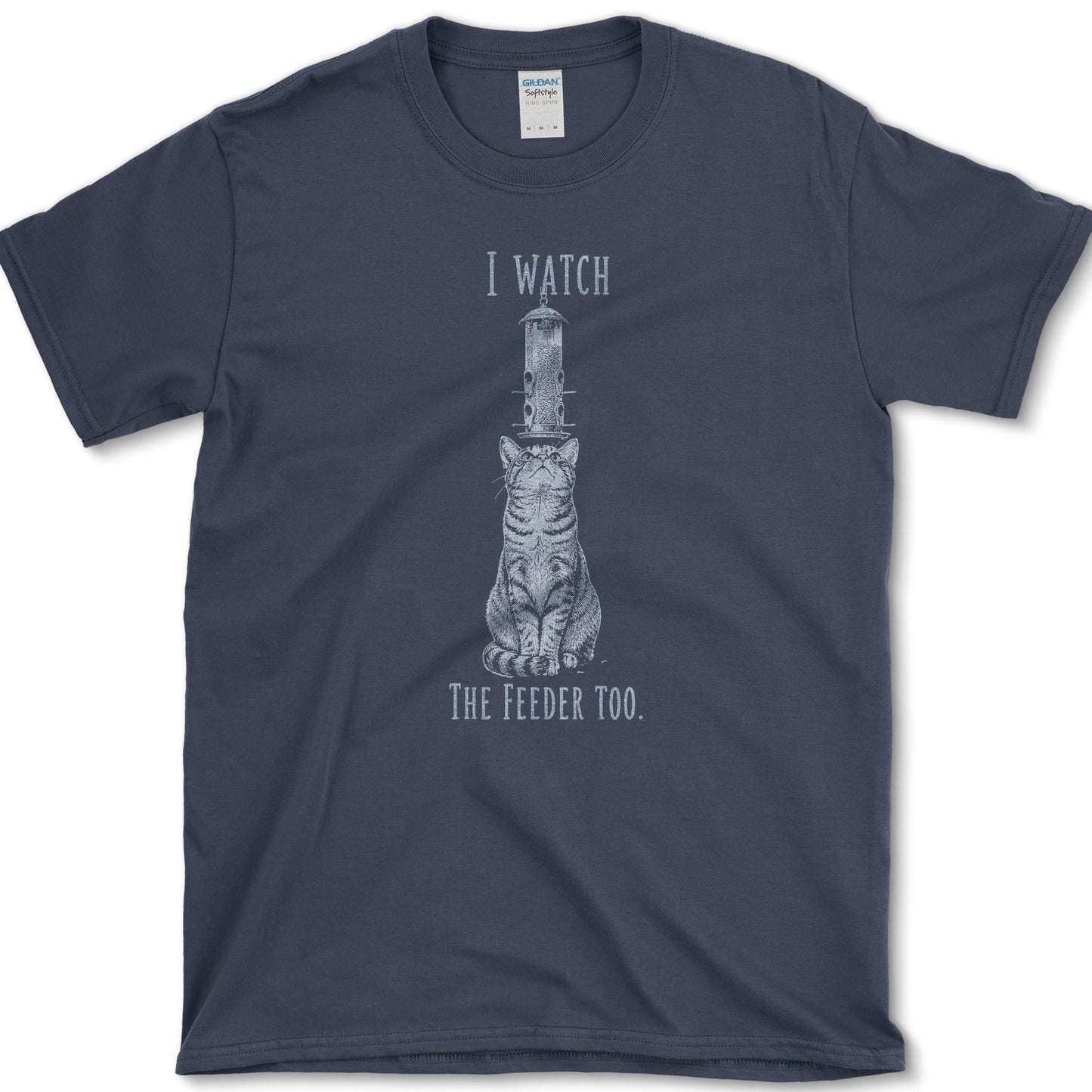 Watch Feeder Too T-Shirt Navy / S Essential Tees