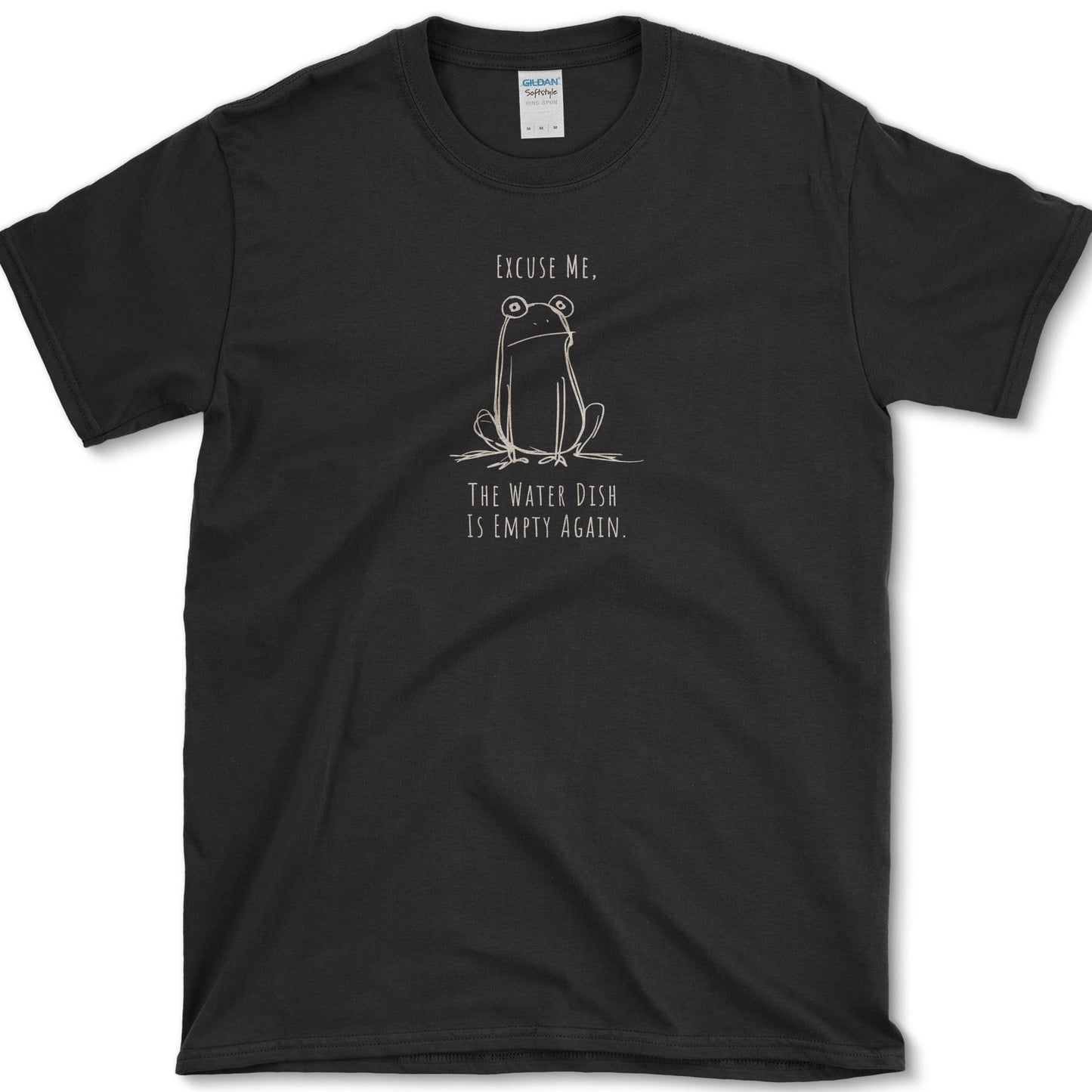 Water Dish Empty T-Shirt Black / S Essential Tees