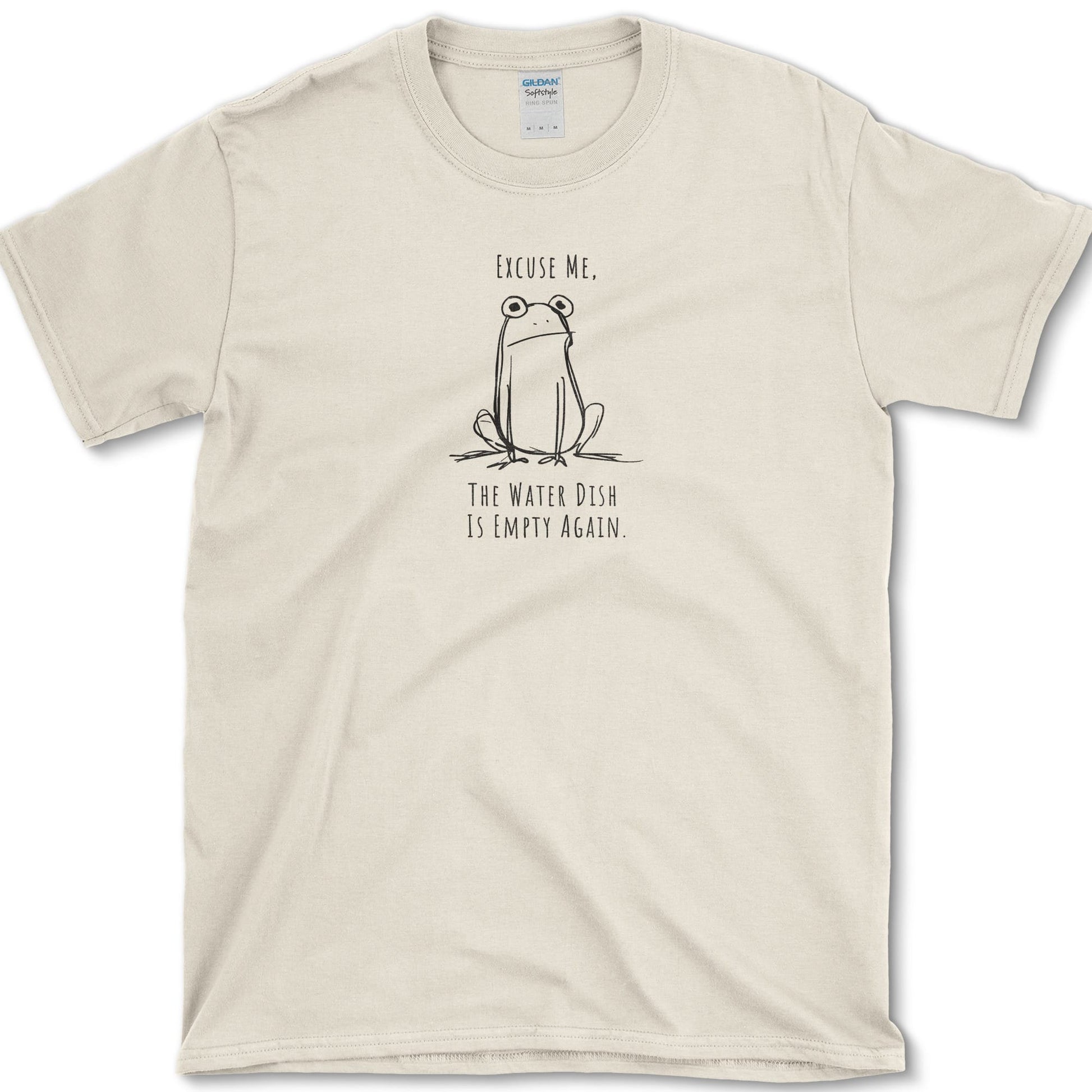 Water Dish Empty T-Shirt Natural / S Essential Tees
