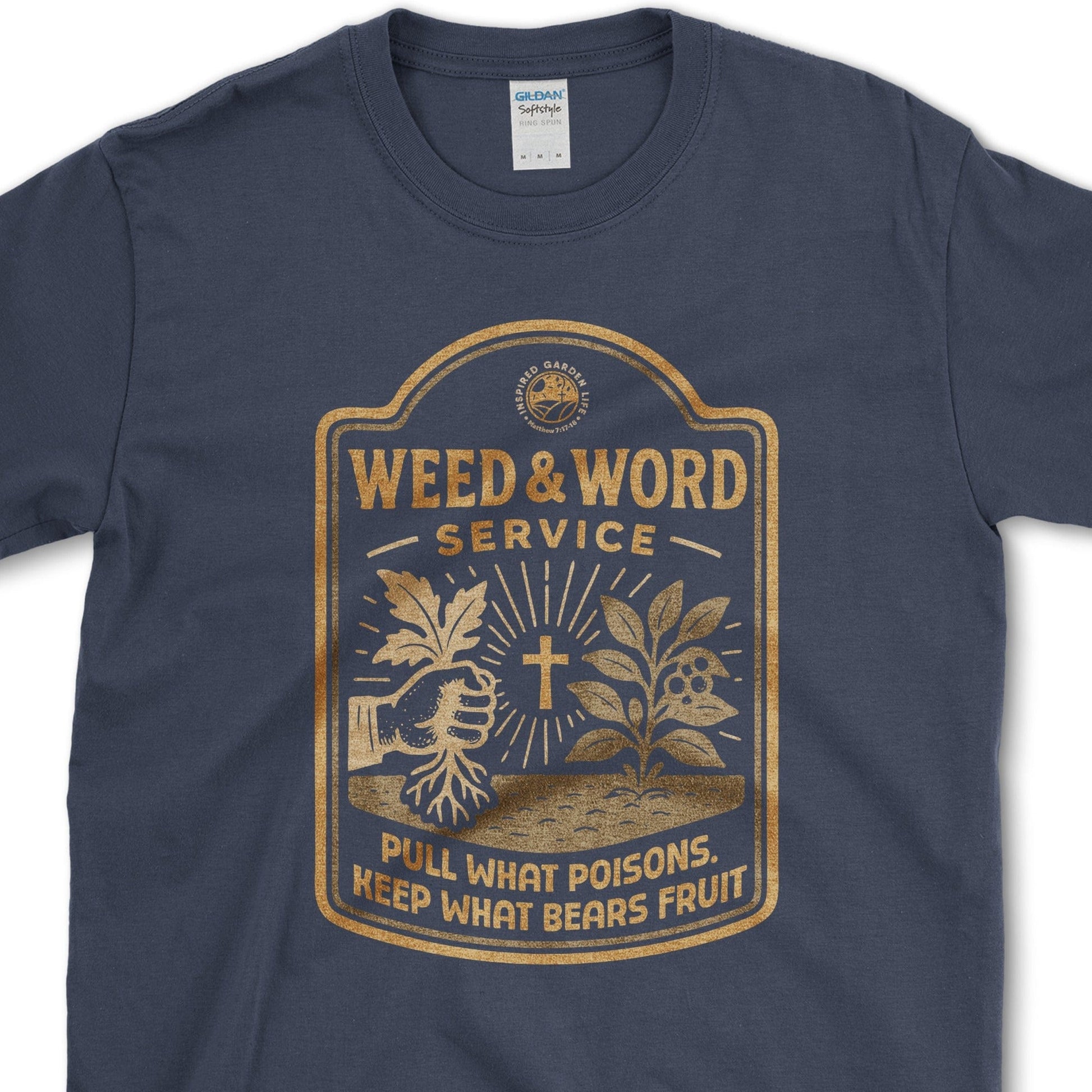 Weed and Word Service T-Shirt Physical Item