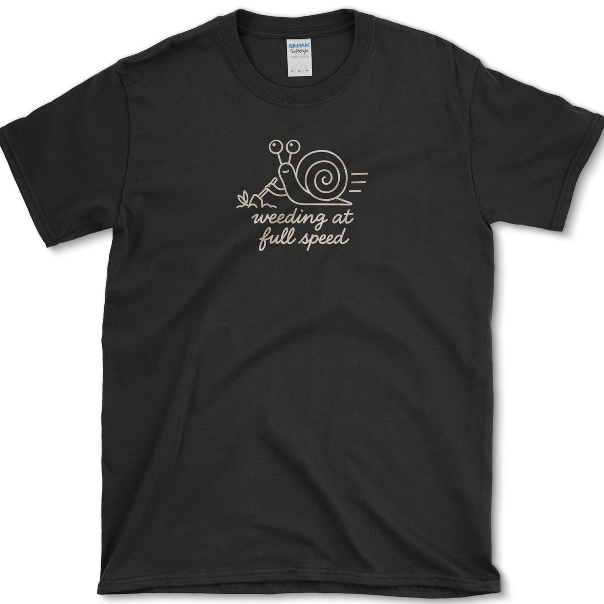Weeding At Full Speed T-Shirt Black / S Essential Tees
