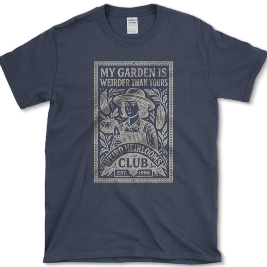 Weird Heirlooms Club T-Shirt Navy / S Essential Tees