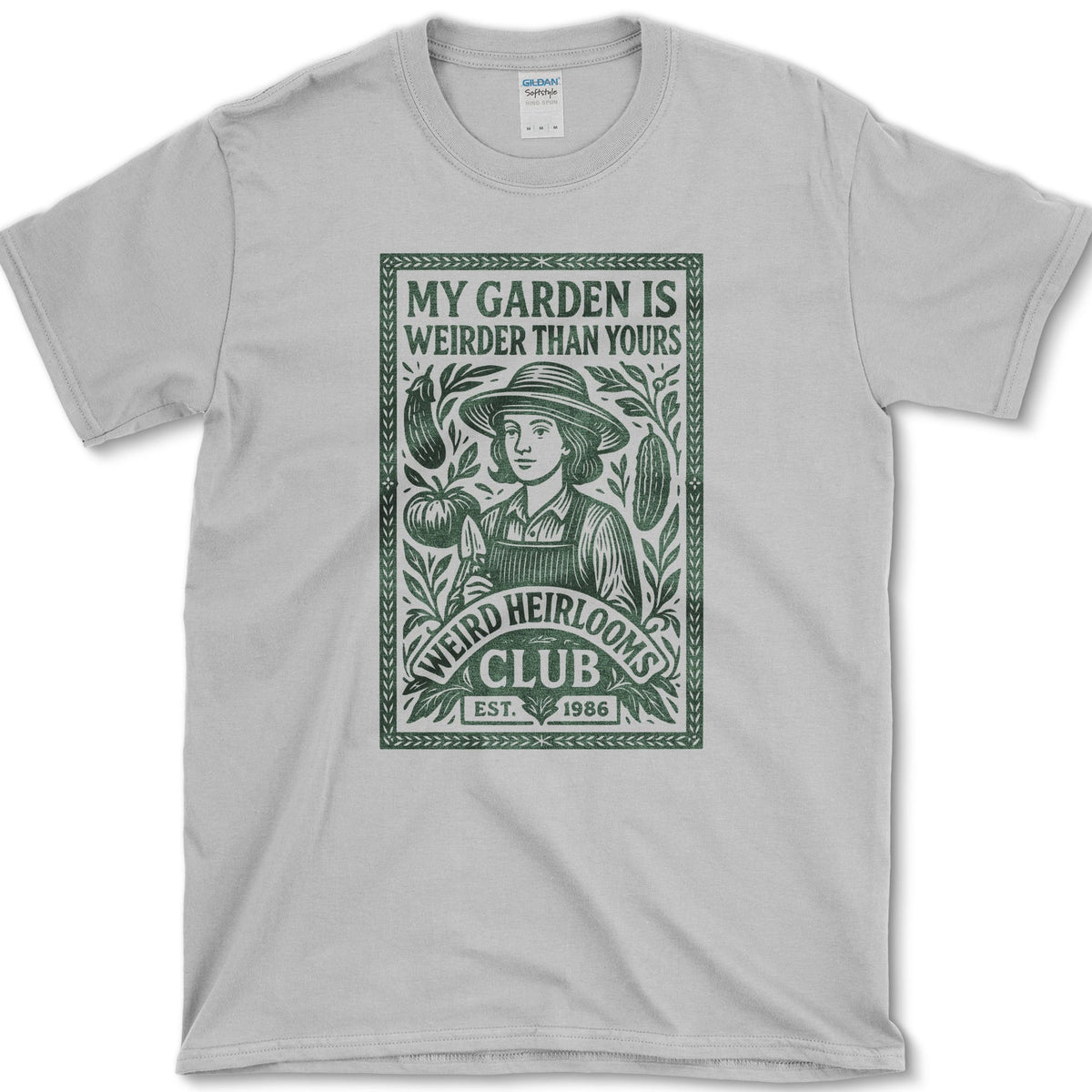Weird Heirlooms Club T-Shirt Sport Grey / S Essential Tees