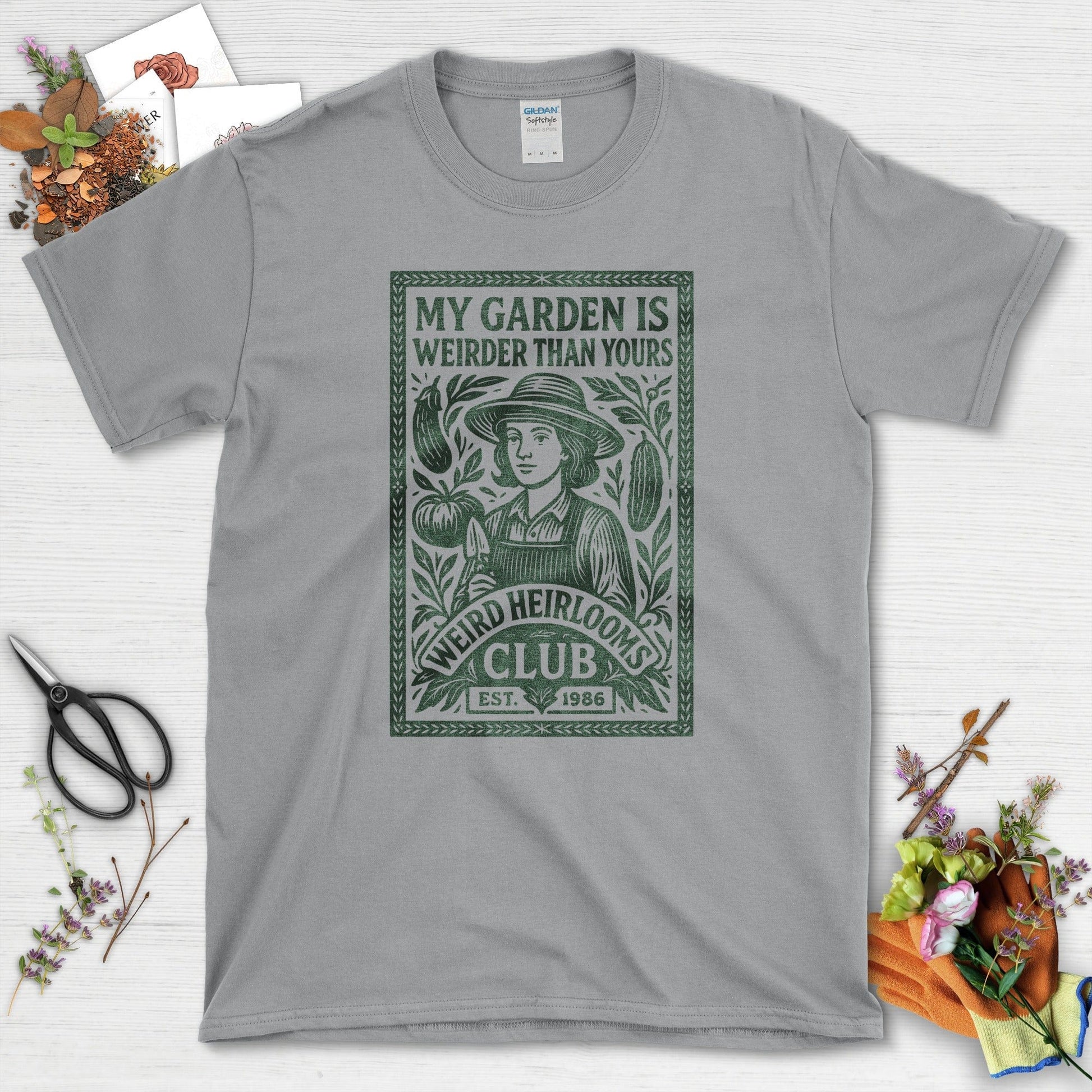 Weird Heirlooms Club T-Shirt T-Shirts / S / Sport Grey Physical Item