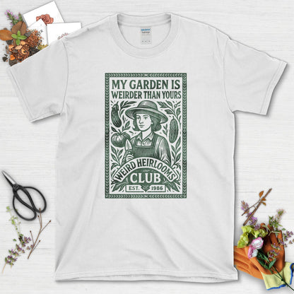 Weird Heirlooms Club T-Shirt T-Shirts / S / White Physical Item